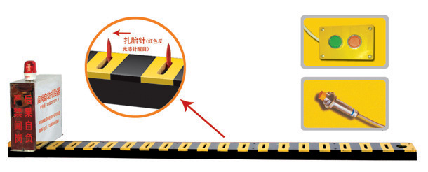 登封市V3嵌入式闯岗自动扎胎器/阻车器